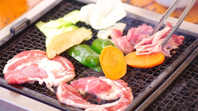 ●BBQプラン●＜夏限定＞手ぶらでラクチン♪北信濃の新鮮野菜とお肉をワイワイBBQ！（2食付）